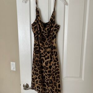 Leopard Print Women's Dress